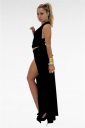 completo con top intrecciato e gonna con spacco start